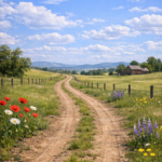 dirt road in the country
