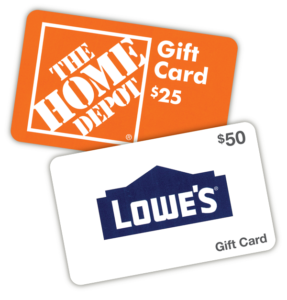 Home Depot And Lowe S Gift Cards Brook Hill United Methodist Church