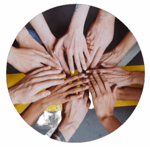 circle of hands circle of hands